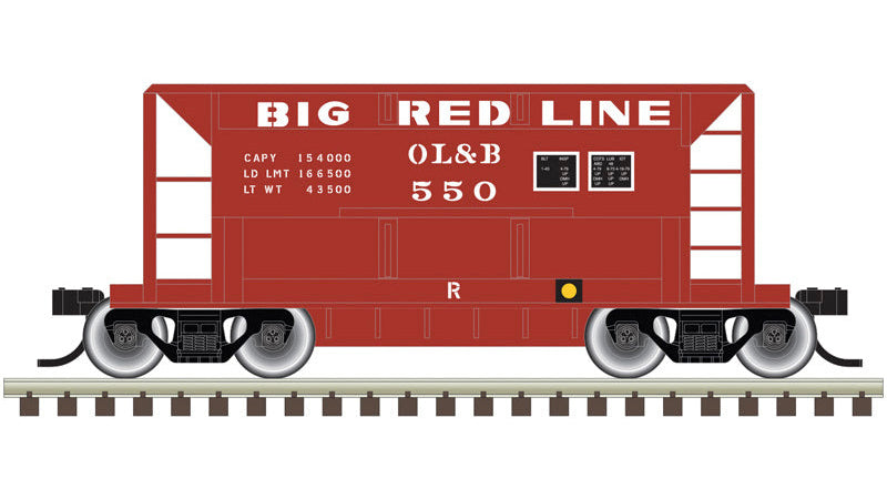 Atlas N Trainman | 70 Ton Ore Car | Omaha Lincoln & Beatrice