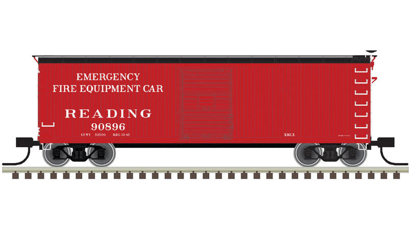 Atlas N Master | USRA Double Sheathed Box Car | Reading (Fire Car)