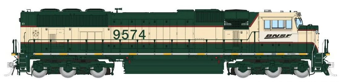 Rapido N Scale | EMD SD70MACe |  BNSF - Executive w/ "Swoosh" Patch