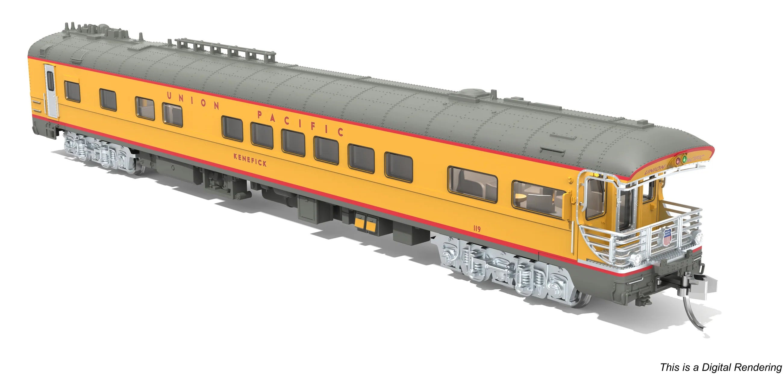 Broadway Limited (N Scale) | Business Car, "Kenefick" | Union Pacific | UP Shield