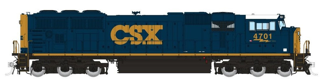 Rapido N Scale | EMD SD70AC (Flared Radiator) | CSX