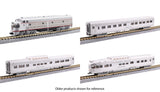 Kato N Scale | EMD E8A | CB&Q California Zephyr | 4 Unit Starter Series Set