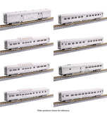 Kato N Scale | CB&Q California Zephyr | 8 Car Add-on Set