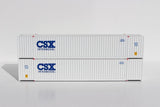 JTC N Scale 535012 | CSX INTERMODAL 53' High Cube 6-42-6 Corrugated Containers with Magnetic System