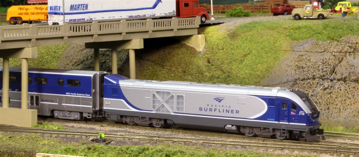 Kato N Scale 1069010 | SC-44 & Amtrak Pacific Surfliner 8 Unit Set