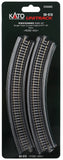 Kato N Scale Unitrack 20510 | Single Viaduct Curved R282- 45d (2 ea)