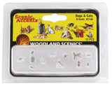WOODLAND SCENIC N Scale A2140 | Dogs & Cats