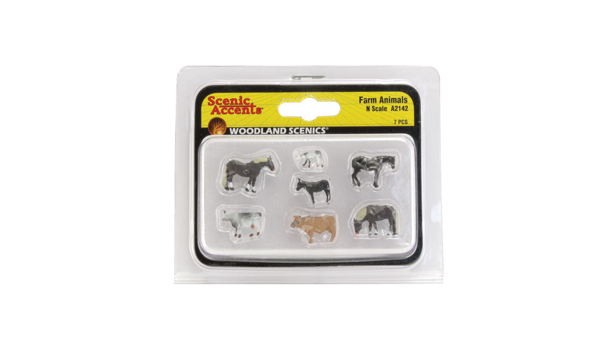 WOODLAND SCENIC N Scale A2142 | Farm Animals