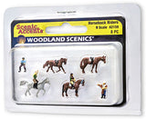 WOODLAND SCENIC N Scale A2159 | Horseback Riders