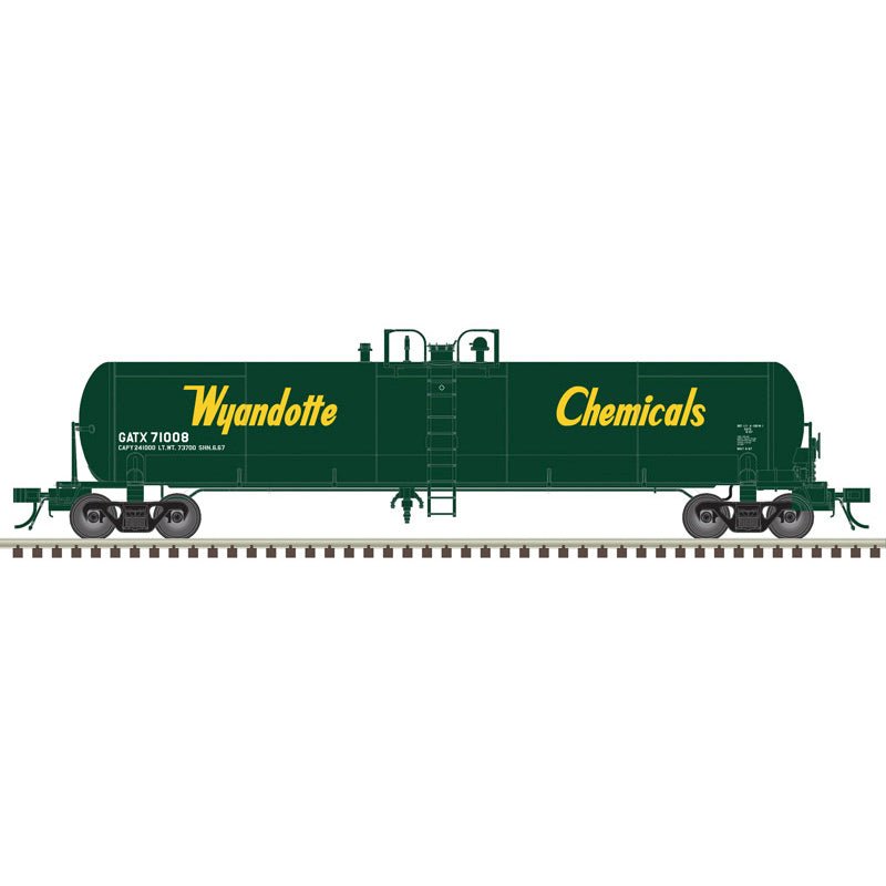 Atlas N Master | 20,700 Gallon Tank Car | Wyandotte (GATX)