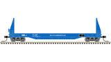 Atlas N Master | 50' SIECO Pulpwood Flat Car | Belfast & Moosehead Lake