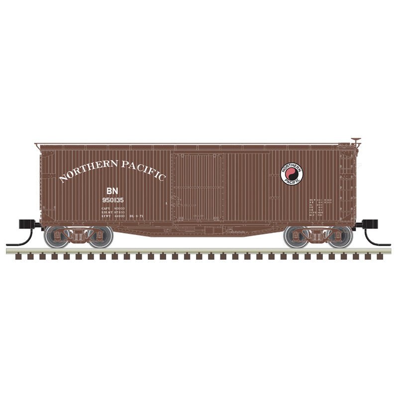 Atlas N Master | USRA Double Sheathed Box Car  | Burlington Northern (ex-NP patch out)