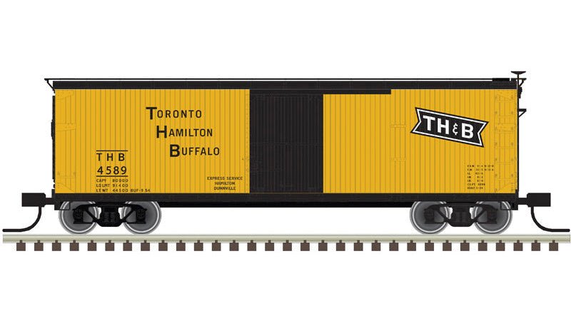 Atlas N Master | USRA Double Sheathed Box Car | Toronto, Hamilton & Buffalo