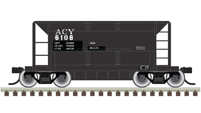 Atlas N Trainman | 70 Ton Ore Car | Akron Canton & Youngstown Railroad