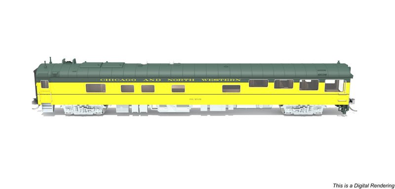 BROADWAY LIMITED (N Scale) | Track Inspection Car, "Fox River" | Chicago & North Western