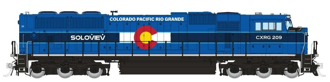 Rapido N Scale | EMD SD70MAC | Colorado Pacific Railroad