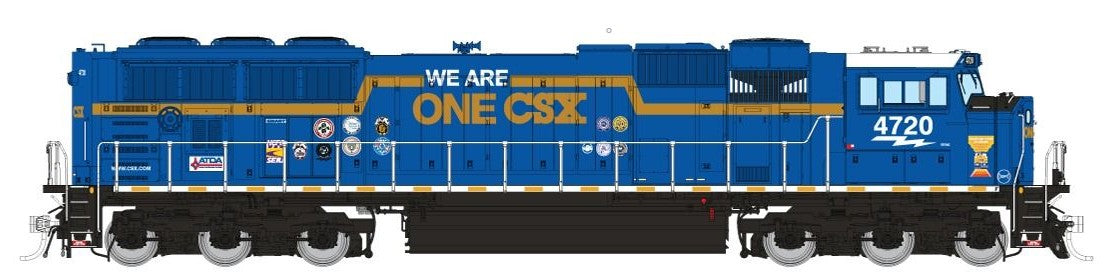 Rapido N Scale | EMD SD70AC (Flared Radiator) | CSX