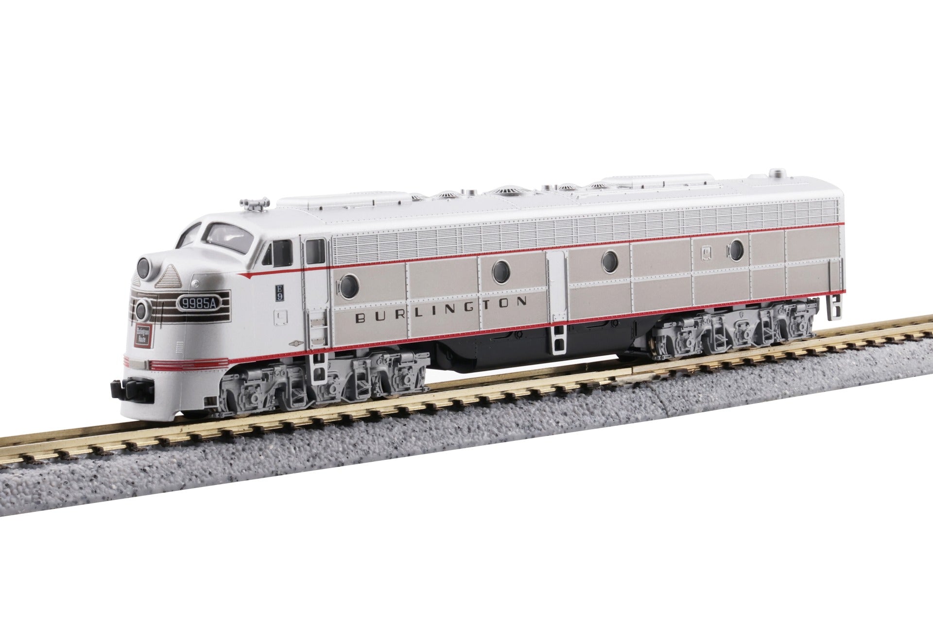 Kato N Scale | EMD E8A | CB&Q California Zephyr | 4 Unit Starter Series Set