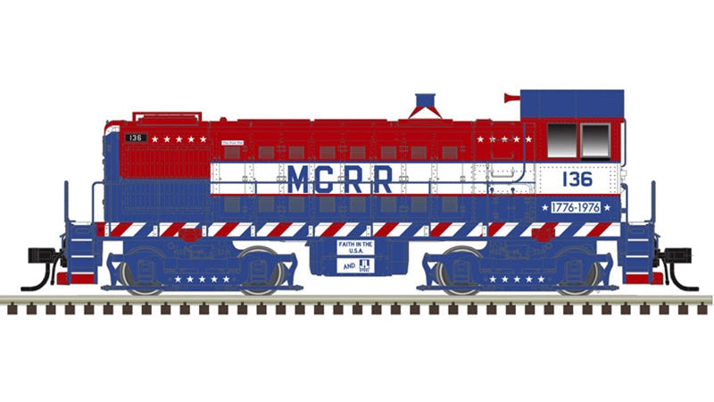 Atlas HO Master | Alco S-4 | Monongahela Connecting RR "Bicentennial"