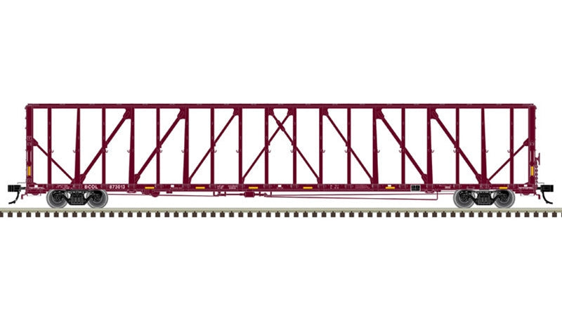 Atlas HO Master | 73' Center Partition Car | British Columbia Railway - BCOL