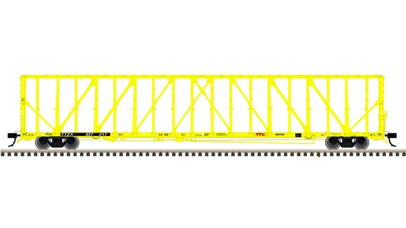 Atlas HO Master | 73' Center Partition Car | Trailer Train - TTZX
