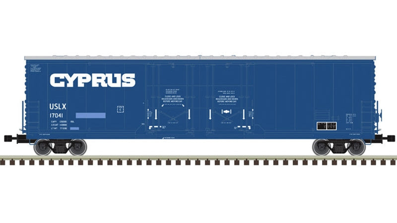 Atlas HO Master | 53’ Evans Double Plug Door Box Car | USLX - Cyprus