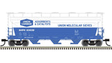 Atlas HO Trainman | ACF 3560 Covered Hopper | Union Carbide (SHPX)