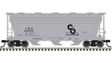 Atlas HO Trainman | ACF 3560 Covered Hopper | Chesapeake & Ohio