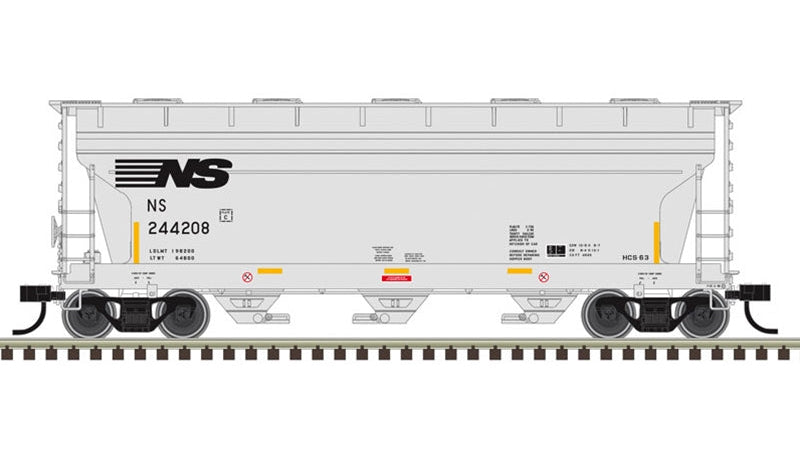 Atlas HO Trainman | ACF 3560 Covered Hopper | Norfolk Southern