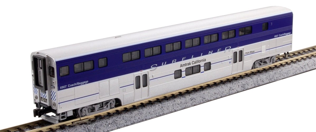 Kato N Scale 1069002 | Amtrak Pacific Surfliner 4 Unit Add-On Set - B360 Hobbies