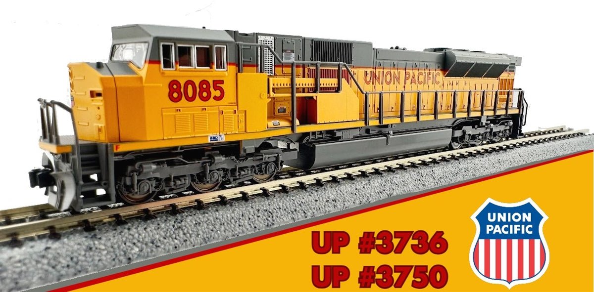 KATO N Scale 1765624 | GE SD90/43 MAC | Union Pacific #3736 - B360 Hobbies
