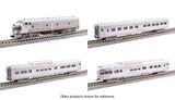 Kato N Scale | EMD E8A | CB&Q California Zephyr | 4 Unit Starter Series Set