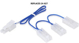 Kato N Scale Unitrack 24833, 3-Way Extension Cord, 