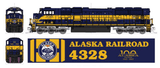 Kato Precision Railroad Models |  (N)EMD SD70MAC | Alaska Railroad #4328 | 100 Years - B360 Hobbies