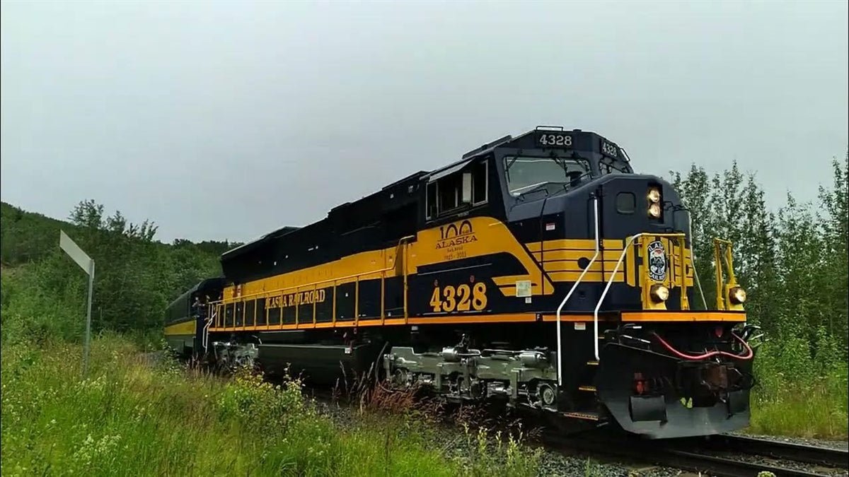 Kato Precision Railroad Models |  (N)EMD SD70MAC | Alaska Railroad #4328 | 100 Years - B360 Hobbies