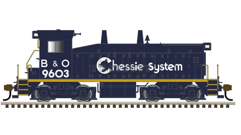 Atlas N Master | EMD SW9/1200 | Chessie System