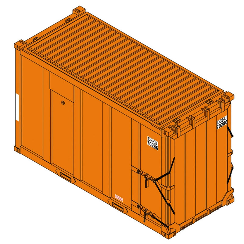 Atlas N Trainman | 20' High-Cube MSW Containers | DSEU