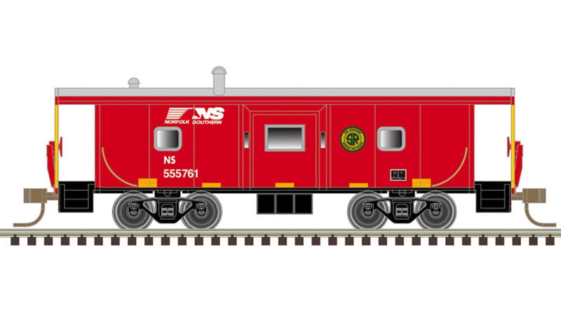 Atlas N Master | Bay Window Caboose | Norfolk Southern (NS)