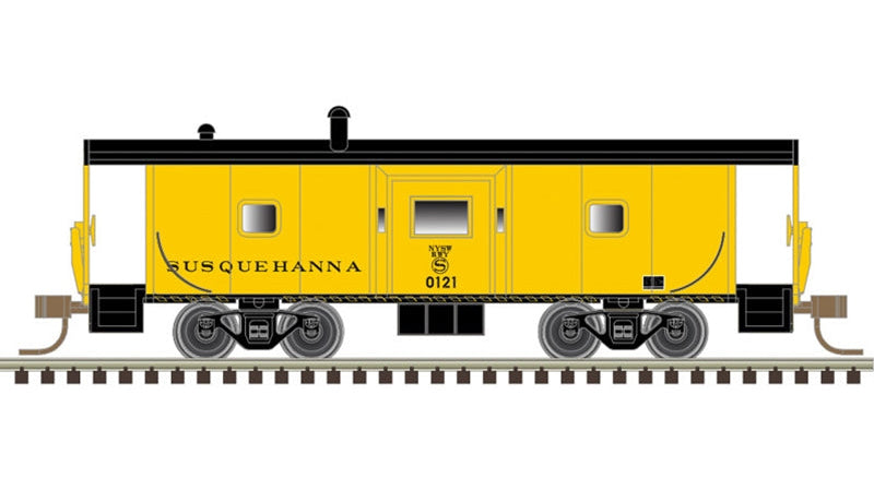 Atlas N Master | Bay Window Caboose | Susquehanna (NYS&W)