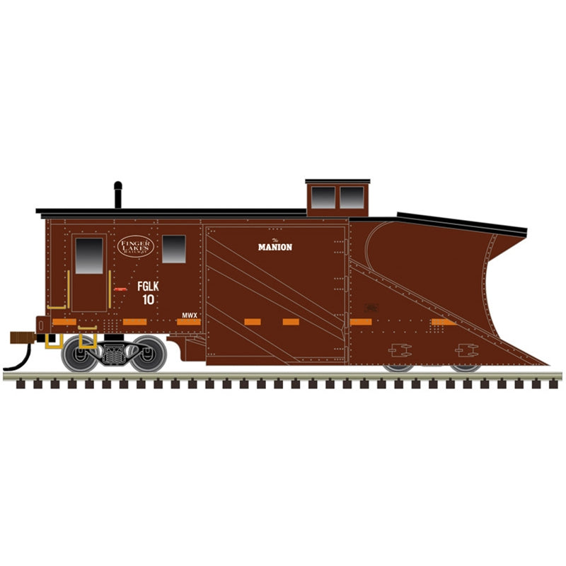 Atlas N Master | Russel Snow Plow | Finger Lakes Railway #10