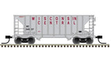 Atlas N Master | Greenville 100 ton Twin Hopper | Wisconsin Central