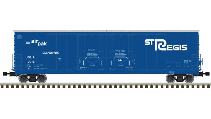 Atlas N Master | 53’ Evans Double Plug Door Box Car | USLX - St Regis