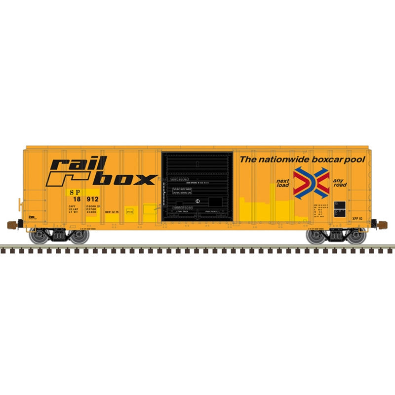 Atlas N Master | FMC 5077 Single Door Box Car | Southern Pacific (ex-RBOX Patch)