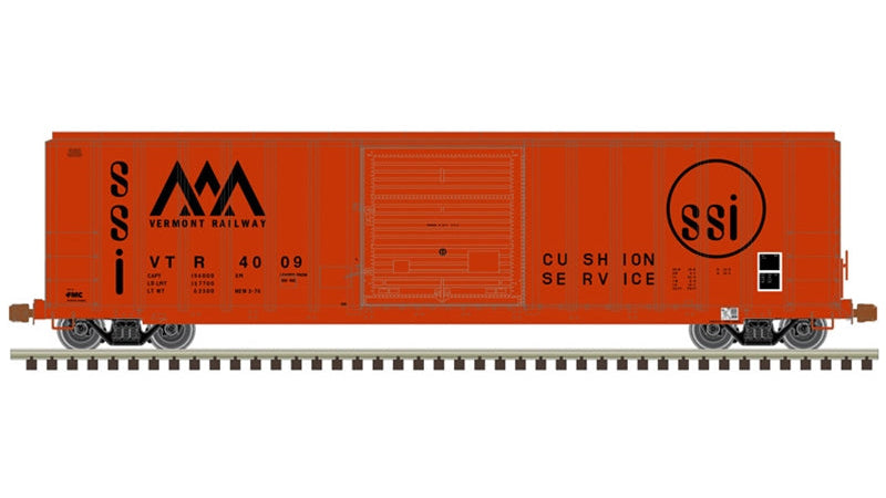 Atlas N Master | FMC 5077 Single Door Box Car | Vermont Railway (SSI decal)
