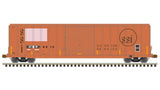 Atlas N Master | FMC 5077 Single Door Box Car | Atlantic and Western Railway (faded/patched)