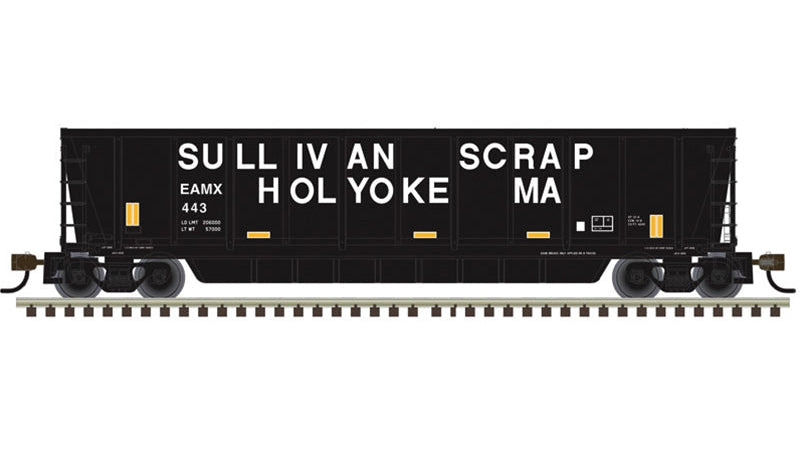 Atlas N Master | ACF Coalveyor Bathtub Gondola | Sullivan Scrap Metal (EAMX)