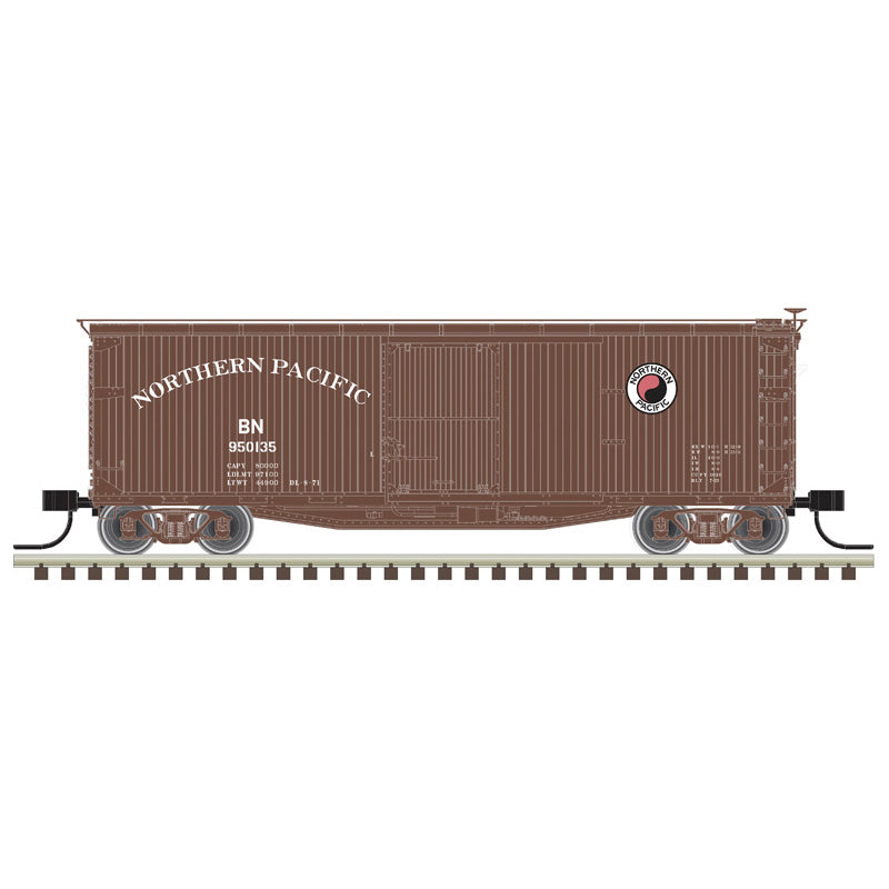 Atlas N Master | USRA Double Sheathed Box Car  | Burlington Northern (ex-NP patch out)