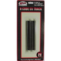 Atlas N Scale Code 55 Track 4.25" Straight (6 Pieces)
