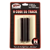 Atlas N Scale Code 55 Track 3" Straight (6 Piece)