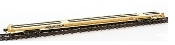 Atlas N 89'4" Flat Car (Mid & End Hitch) TTX - PENNSY Heritage #974526